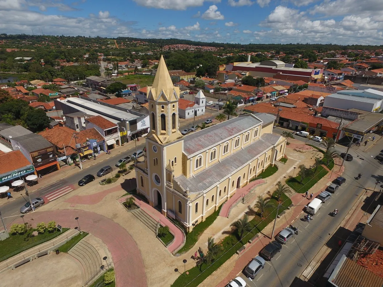 Vista de Araçoiaba da Serra SP